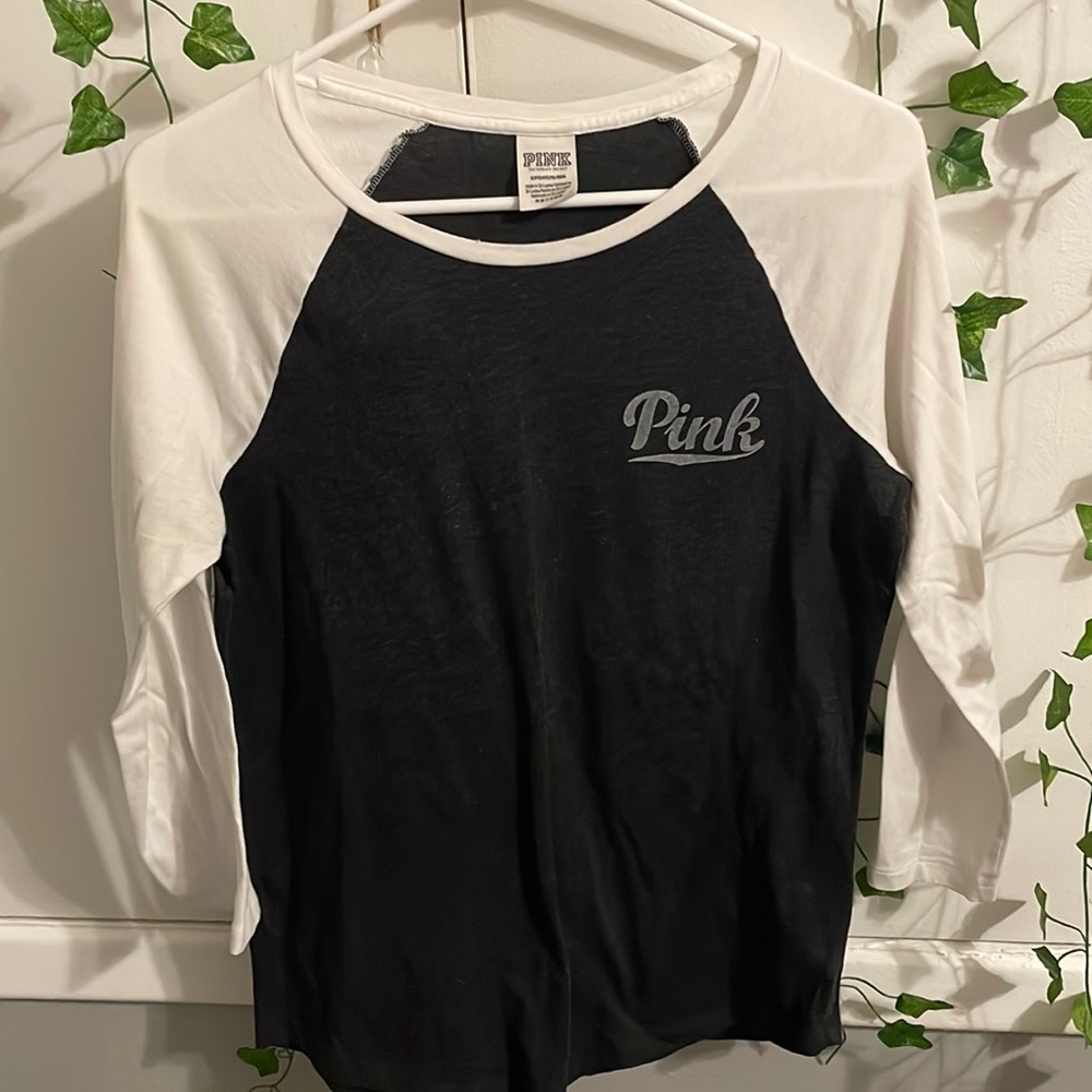 Cute Limited Edition PINK Logo Long Sleeve Top